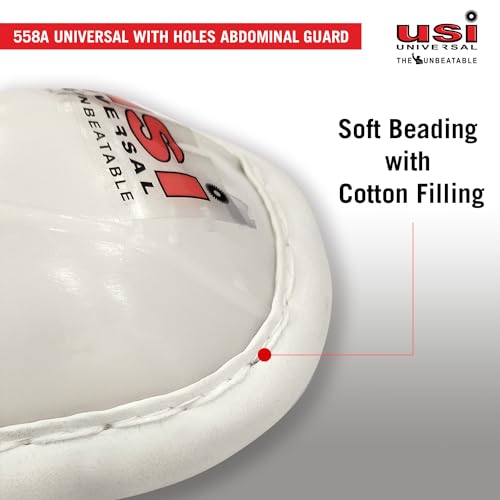USI UNIVERSAL Abdo Guard, 558 Cricket Abdominal Guard Slip-in Groin Protector with Ventilation Athletic Cup Padded Foam Edges, Ergonomically Shaped for More Protection (Size: Boys, Pack of 10Pcs) - Image 5