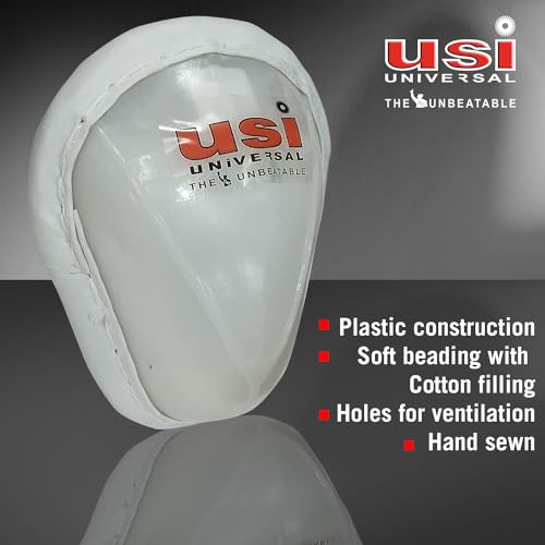 USI UNIVERSAL Abdo Guard, 558 Cricket Abdominal Guard Slip-in Groin Protector with Ventilation Athletic Cup Padded Foam Edges, Ergonomically Shaped for More Protection (Size: Boys, Pack of 10Pcs) - Image 2