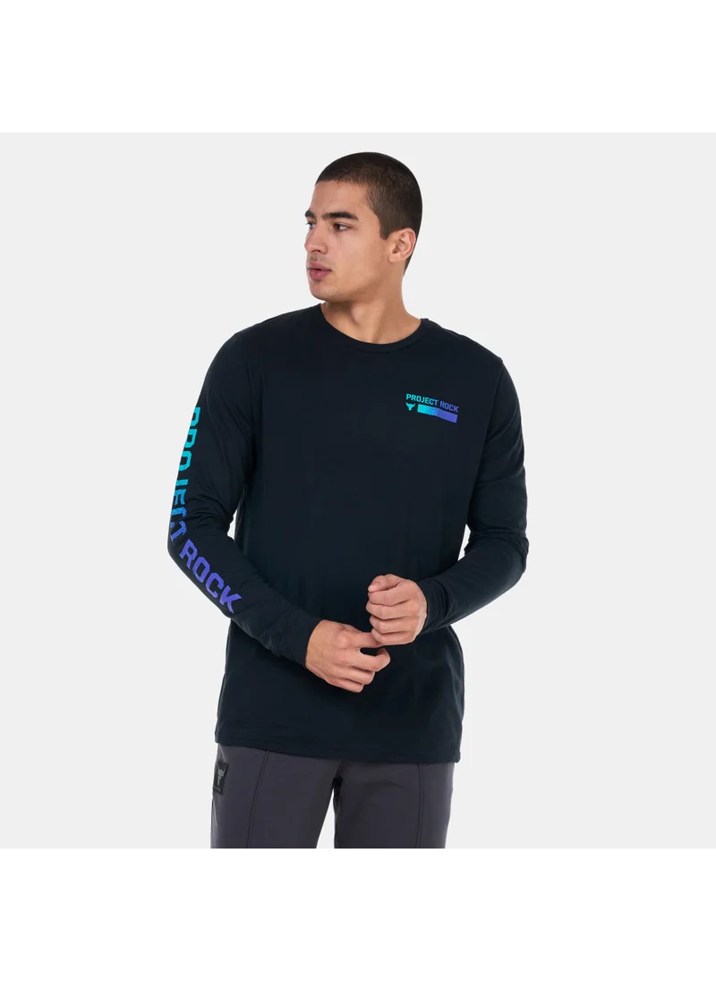 UNDER ARMOUR Men's Project Rock Brahma Long Sleeve Training T-Shirt