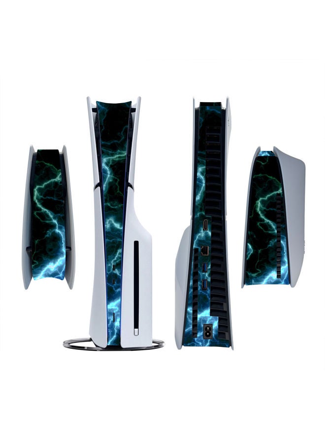 Loquat Applicable To PS5 SLIM CD-Rom Version Sticker Digital Version PS5SLIM Cartoon Frosted Film Without Glue-Color:P5SCBQB-0031 - Image 2