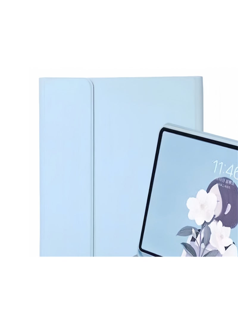 Yegni Compatible with Samsung tablet series Bluetooth backlit keyboard touch keyboard leather case with pen slot and mouse - Image 2