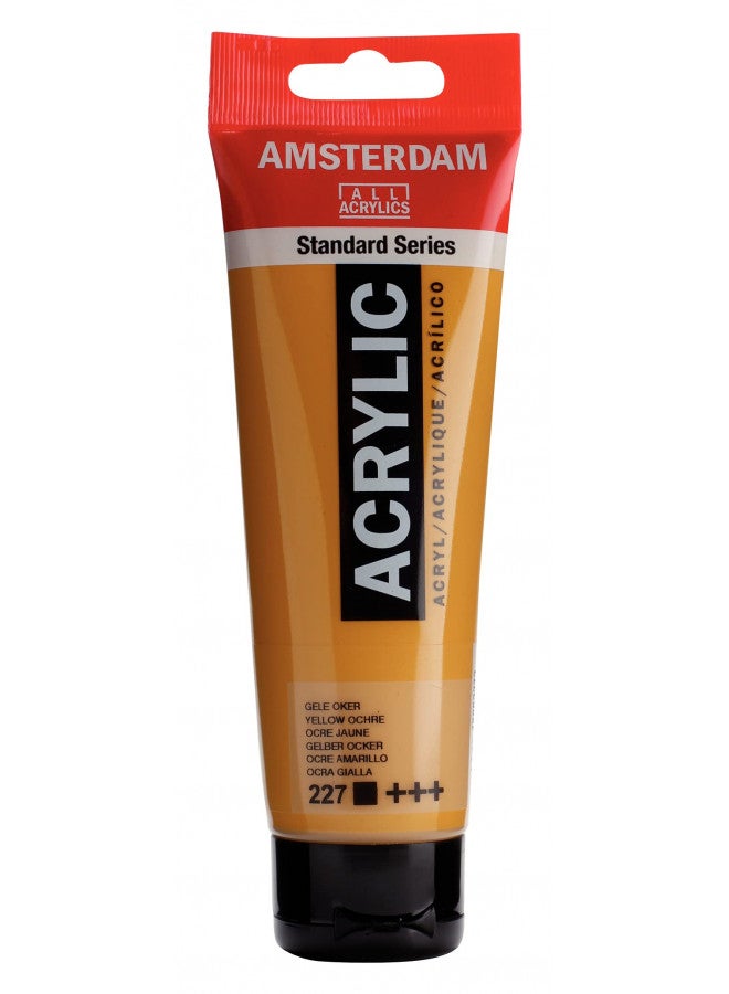 Amsterdam Standard Series Acrylic Tube 120ml Yellow Ochre 227 (17092272) - Image 1