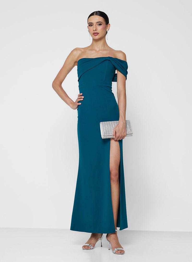 TFNC Off-shoulder Maxi Dress - Image 1