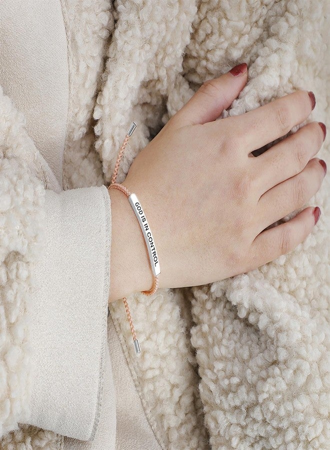 YANCHUN Dont Let The Hard Days Win Bracelet Remember Who You are Bracelet Inspirational Gifts for Women Birthday Valentines Day Gifts for Friends - Image 3
