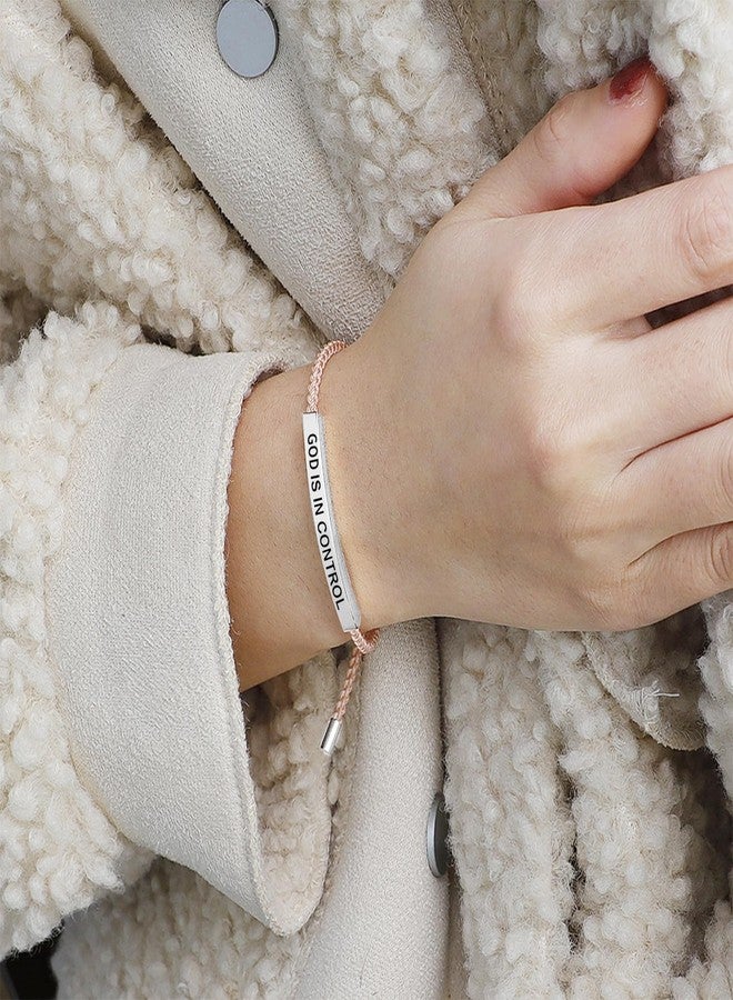 YANCHUN Dont Let The Hard Days Win Bracelet Remember Who You are Bracelet Inspirational Gifts for Women Birthday Valentines Day Gifts for Friends - Image 4