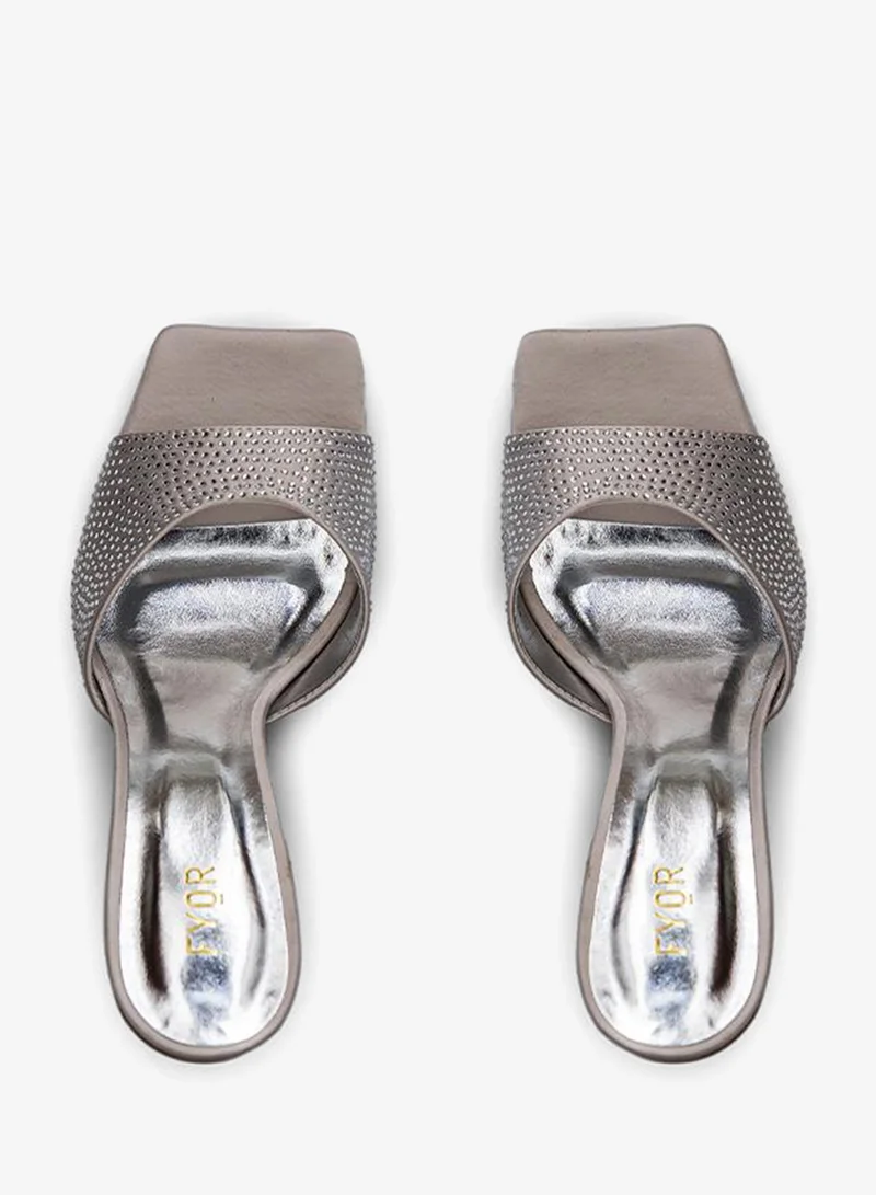Fyor  Diamante Detail Sandal BWR 039 for Women | Best Price UAE