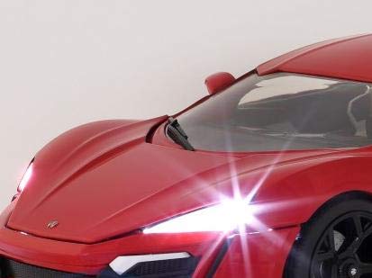 Jada Toys سيارة ليكان هايبرسبورت مصنوعة من المعدن 1:18 من فيلم فاست أند فيوريوس مع شخصية دوم بطول 3 إنش، ألعاب للأطفال والبالغين - Image 5