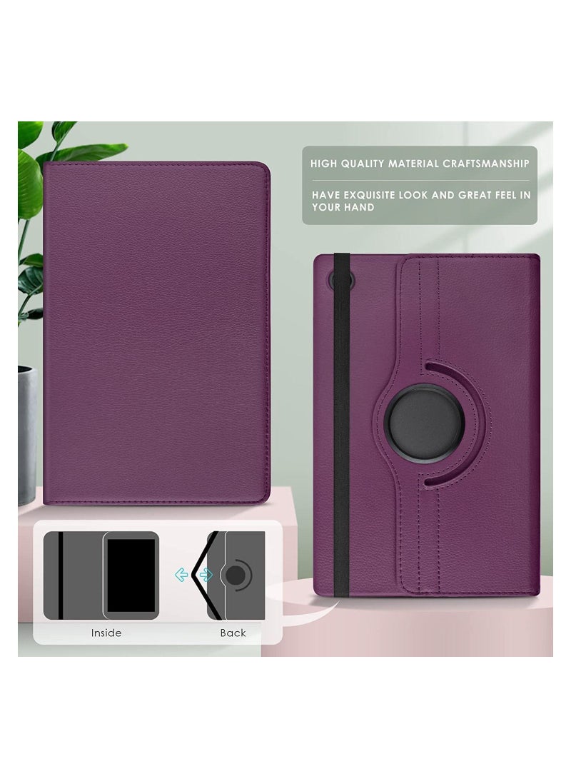 Galaxy Tab A8 Case 10.5 inch,Auto Sleep/Wake 360° Rotating Stand Folio Leather Case - Image 2