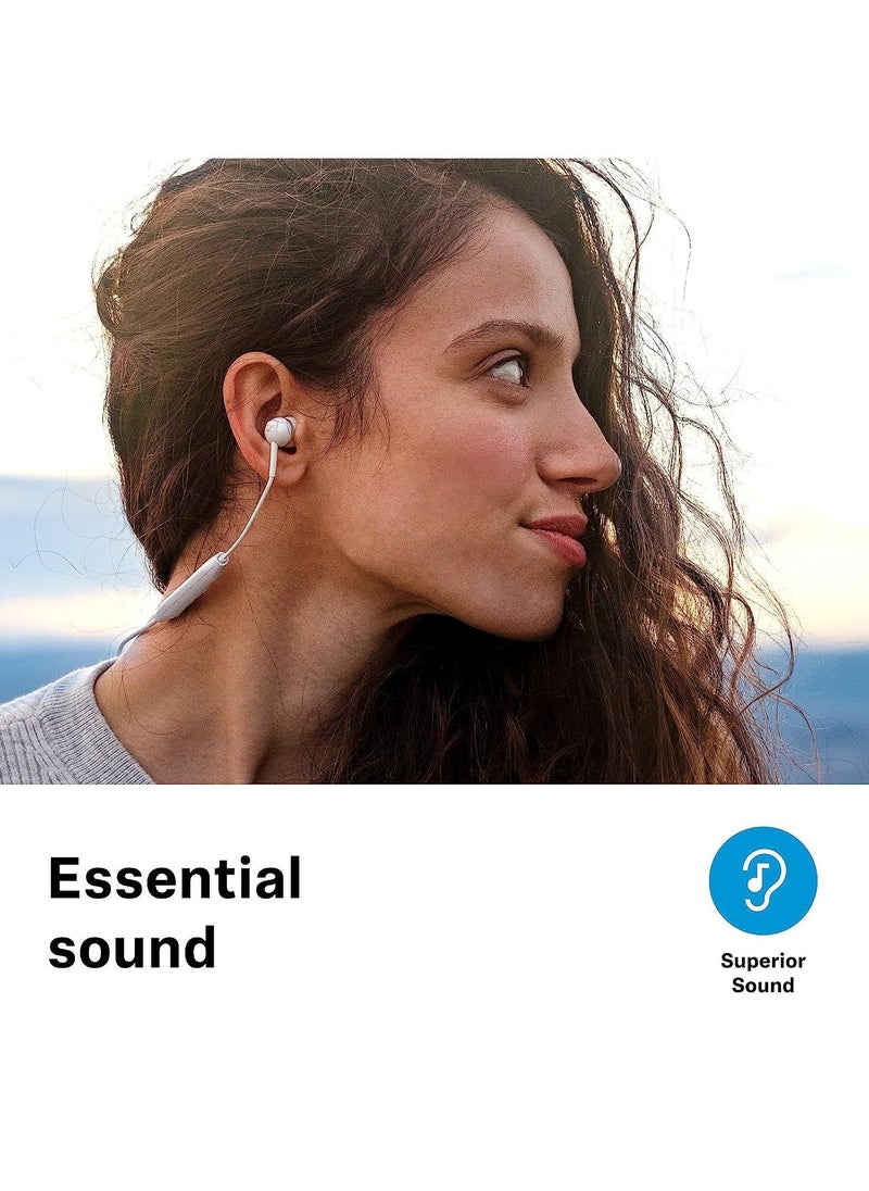 Sennheiser - Sennheiser CX 150BT Bluetooth 5.0 Wireless Headphone - 10-Hour Battery Life, USB-C Fast Charging, Two Device Connectivity - White - Image 1