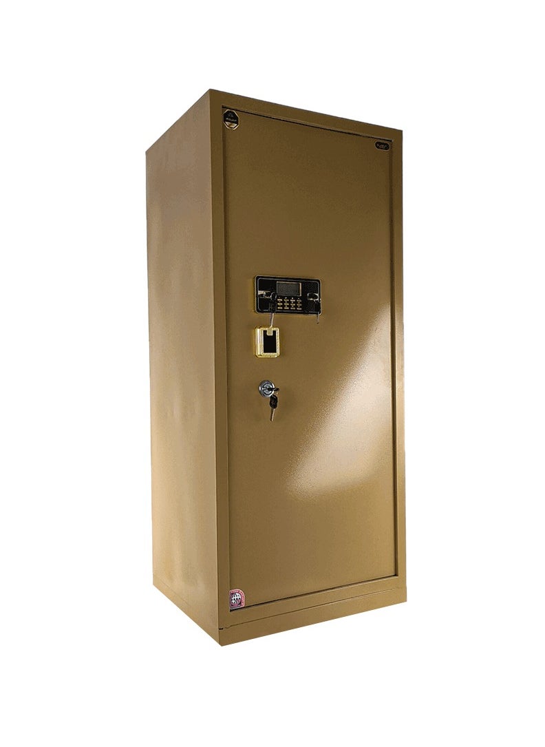 LOTFY GROUP - Semi-armored safe with electronic lock and 2 keys and knob  for enhanced security.H150*W65*D60CM200KG - Image 1