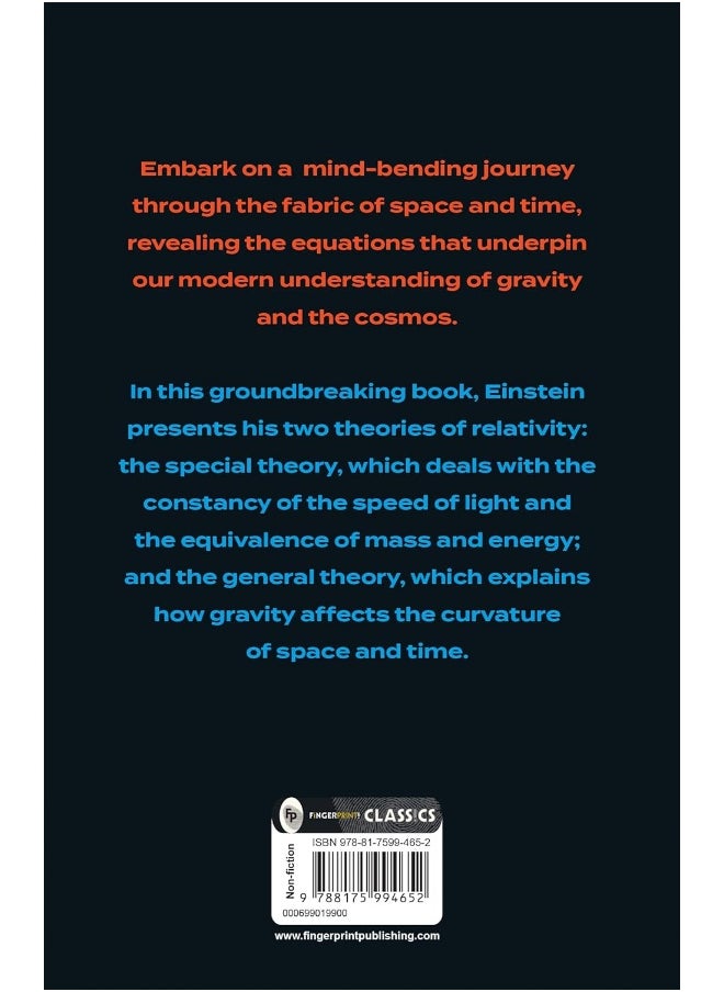 null - Fingerprint! Publishing Relativity: The Special And The General Theory - Image 1