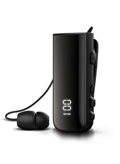 Admos Wireless Business Bluetooth Headset In-Ear Hands free Telescopic Clip Earphone With Mic  - Image 1