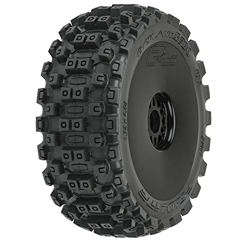 Proline Racing Badlands MX M2 18 Buggy MTD Black Wheels FR PRO906741 RC Tire - Image 1