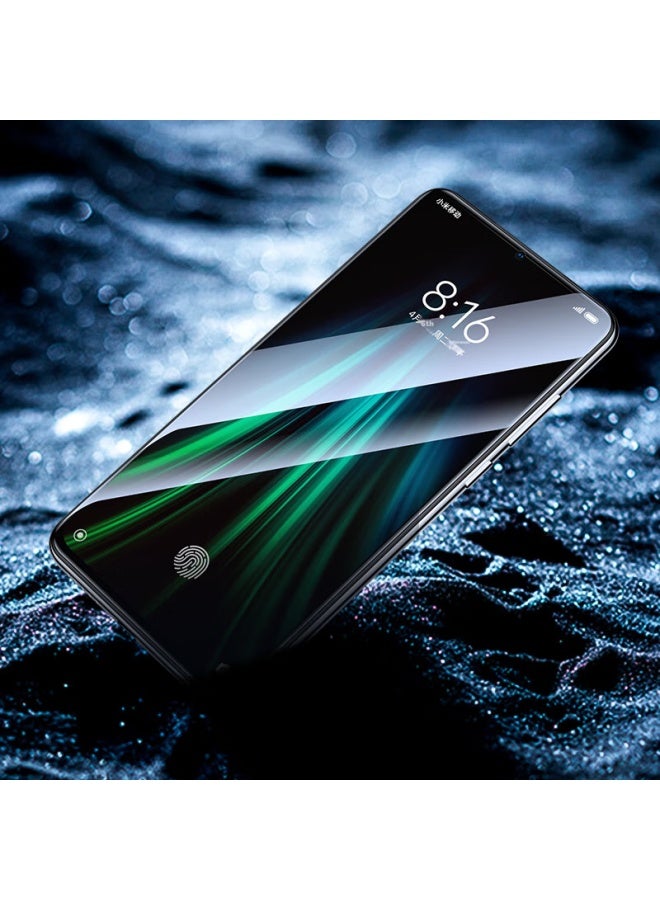 ISKA Yisika Tempered Glass Screen Protector For Redmi Note 8 Pro, Full Coverage Hd Clear Anti-scratch Anti-scratch Anti-fingerprint Protective Film For Redmi, Jm190 Black - Image 4