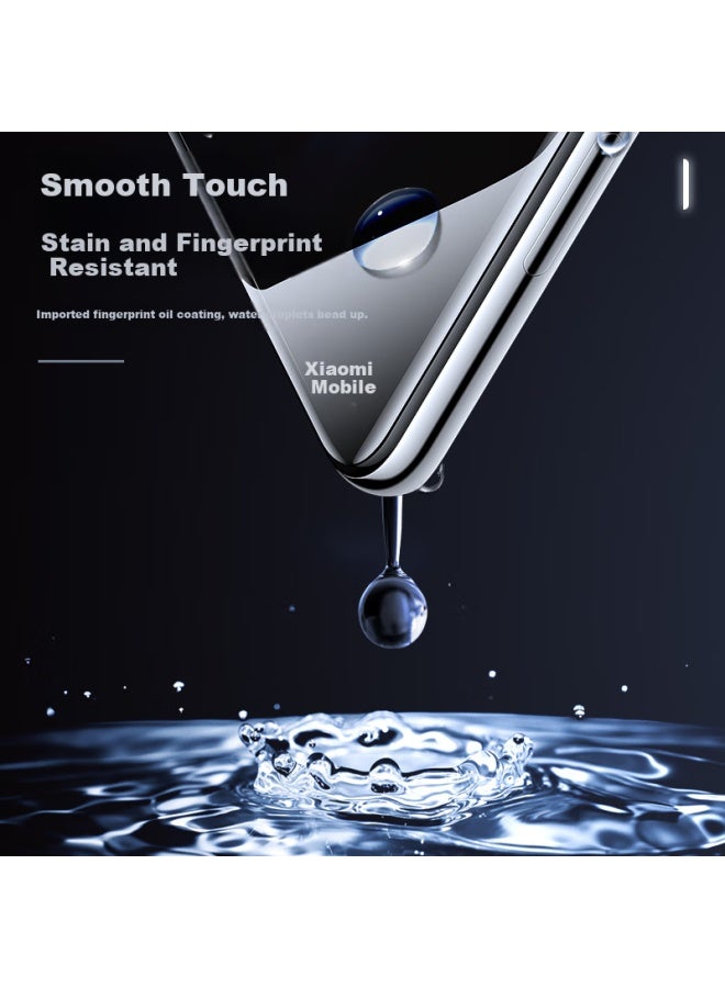 ISKA Yisika Tempered Glass Screen Protector For Redmi Note 8 Pro, Full Coverage Hd Clear Anti-scratch Anti-scratch Anti-fingerprint Protective Film For Redmi, Jm190 Black - Image 5