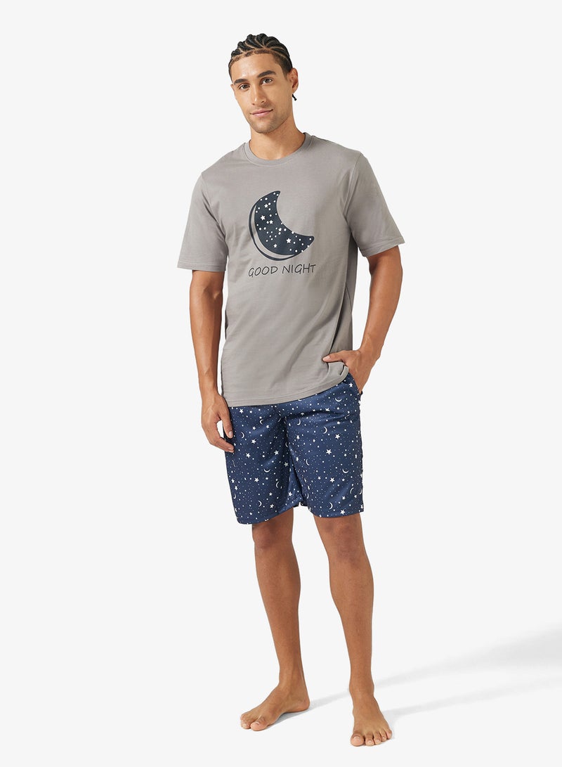 Seventy Five Nightwear T-Shirt & Shorts Sets - Image 1