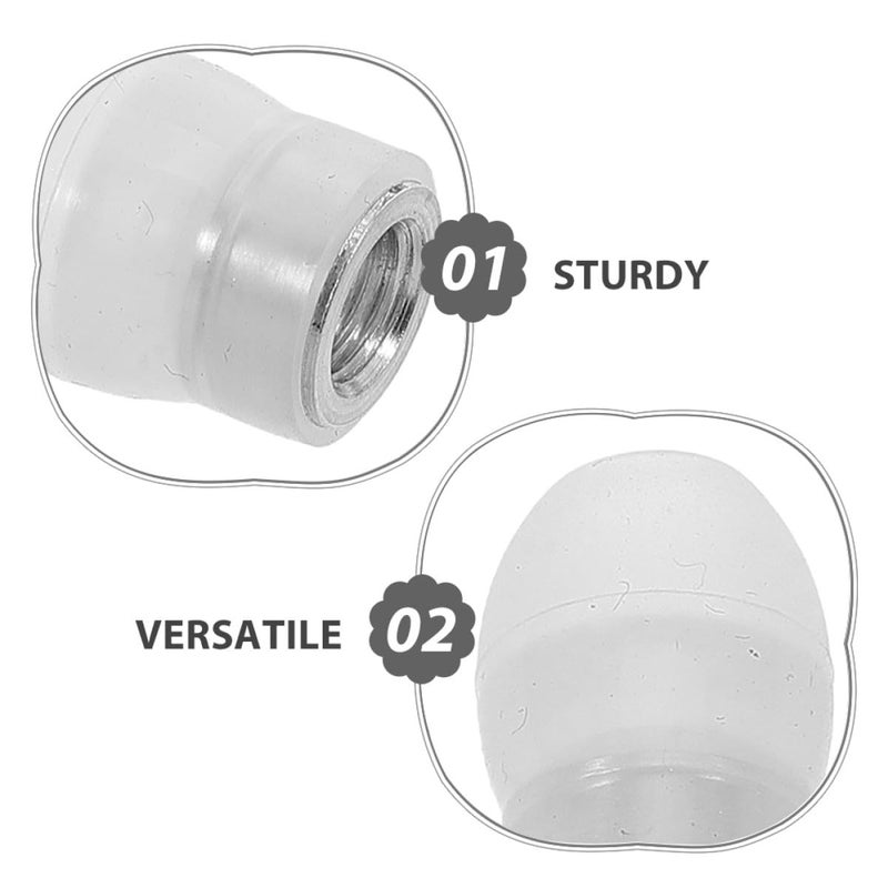 4pcs Silicone Stethoscope Ear Pieces Replacement Soft Earbud Tips with Threaded Design, Medical-Grade Noise Reduction Accessories for Universal Stethoscope Use - Image 3