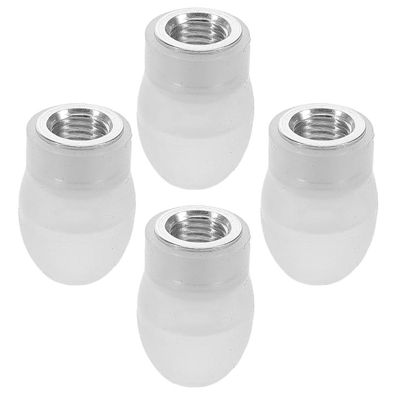 4pcs Silicone Stethoscope Ear Pieces Replacement Soft Earbud Tips with Threaded Design, Medical-Grade Noise Reduction Accessories for Universal Stethoscope Use - Image 1