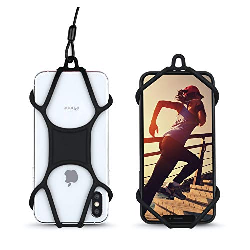 Gear Beast Rugged Phone Lanyard with Coiled Strap and Carabiner – Anti-Theft Cell Phone Tether for Hiking, Travel, Outdoor Use – Universal Phone Strap with Tether Tab, No Adhesive Needed - Image 4