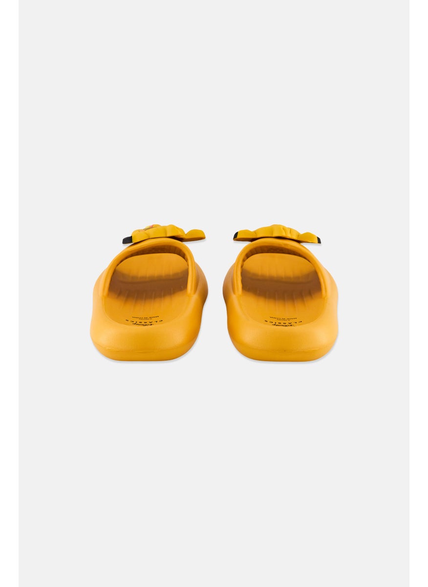 Disney Toddlers Boy The Lion King Slip On Slides, Mustard  - Image 3