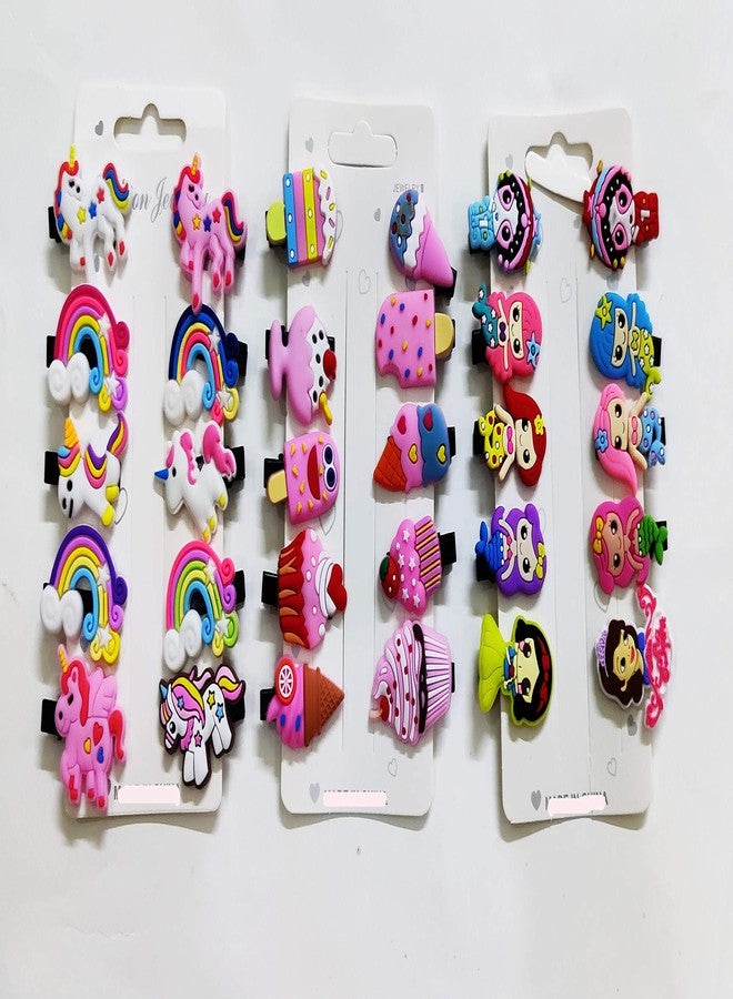 ARTBOX 30 pcs Mix Designs Girlish Hair Clips Set Baby Hairpin for Kids Girls Toddler Barrettes Hair Accessories (30 Piece) Whole Sale Pack - Image 2