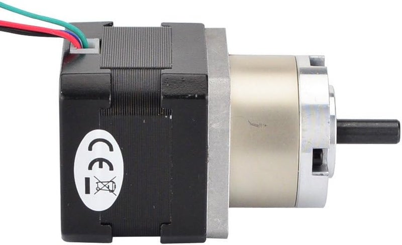 STEPPERONLINE 5:1 Planetary Gearbox Nema 17 Stepper Motor 0.4A for DIY CNC Robot 3D Printer - Image 4