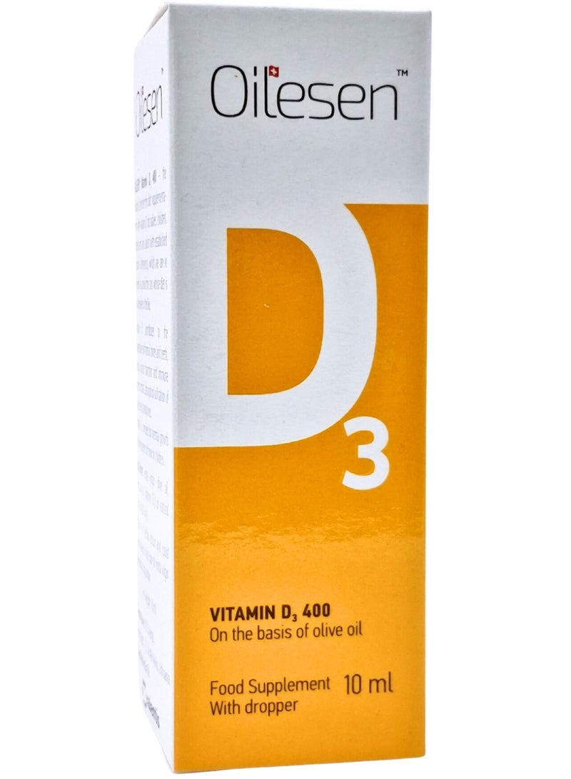 Oilesen Vit  D3 400 Drops 10Ml