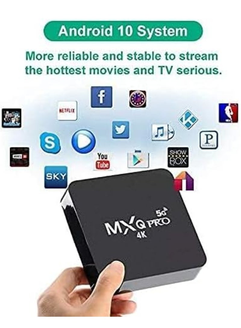 MXQ PRO 5G 4K Mini PC Box – Stream Movies, TV Shows, and Games in Ultra High Definition - Image 4