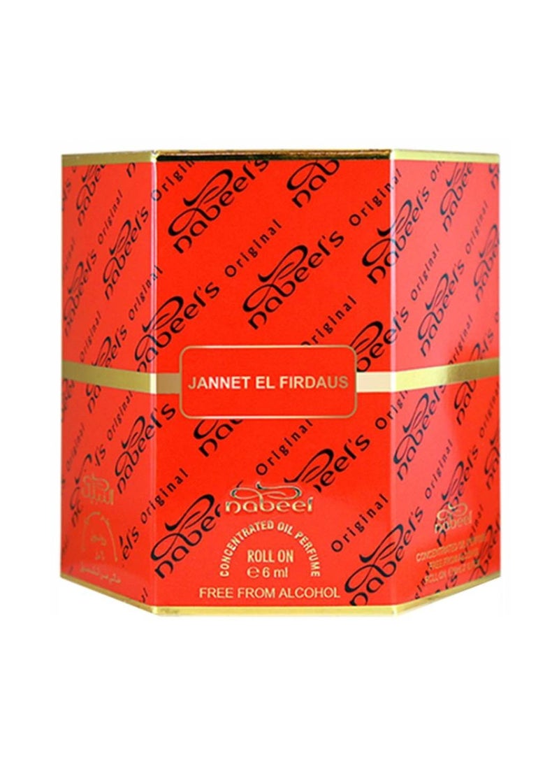Nabeel 6 Pcs Nabeel Jannet El Firdous Alcohol Free Roll On Oil Perfume 6ML - Image 3