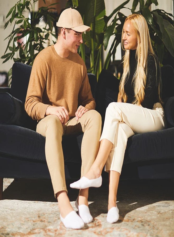 كلاود جوارب كلاود المخفية، جوارب قطنية قصيرة غير قابلة للانزلاق، مناسبة للرجال والنساء، مثالية للأحذية الرياضية والأحذية المسطحة وأحذية القوارب. - Image 5