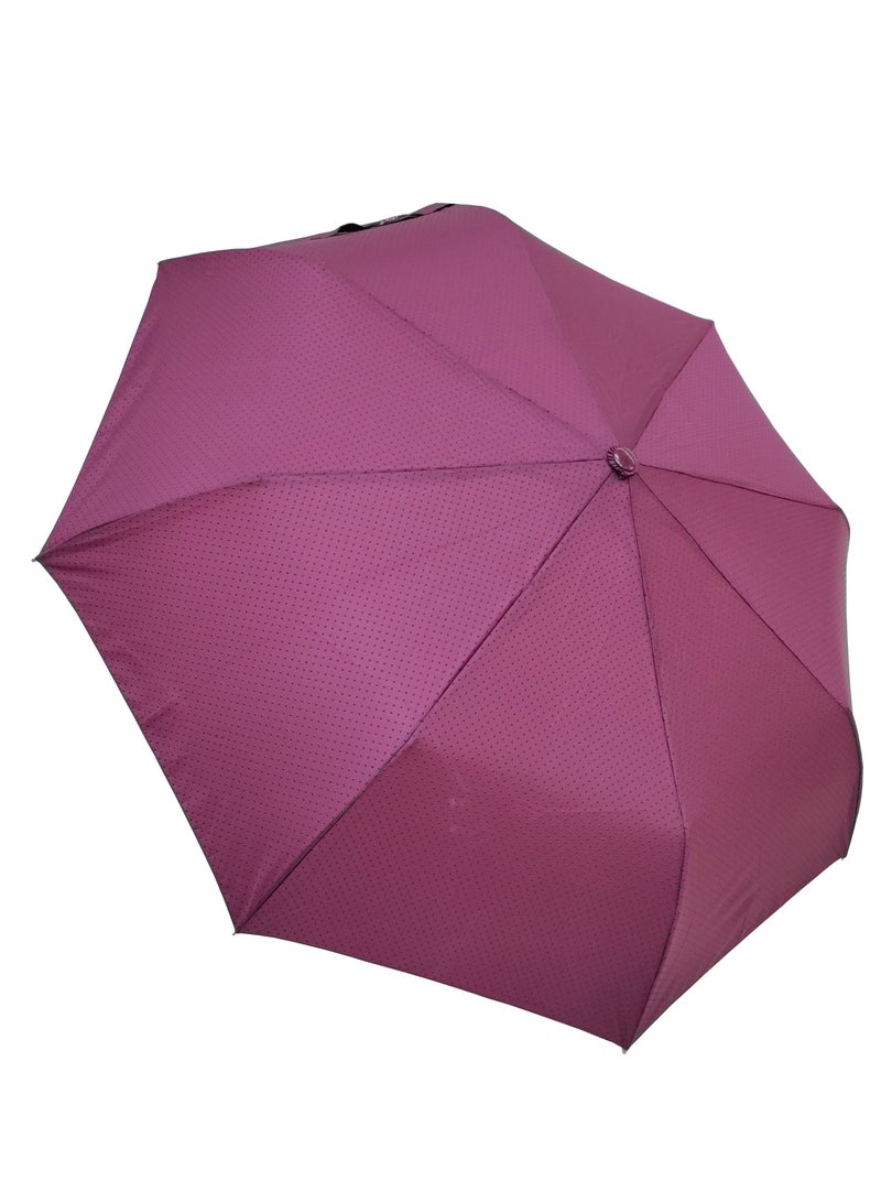 Hello 3Fold automatic Open Umbrella Solid with Heat Transparent Dot - Image 2