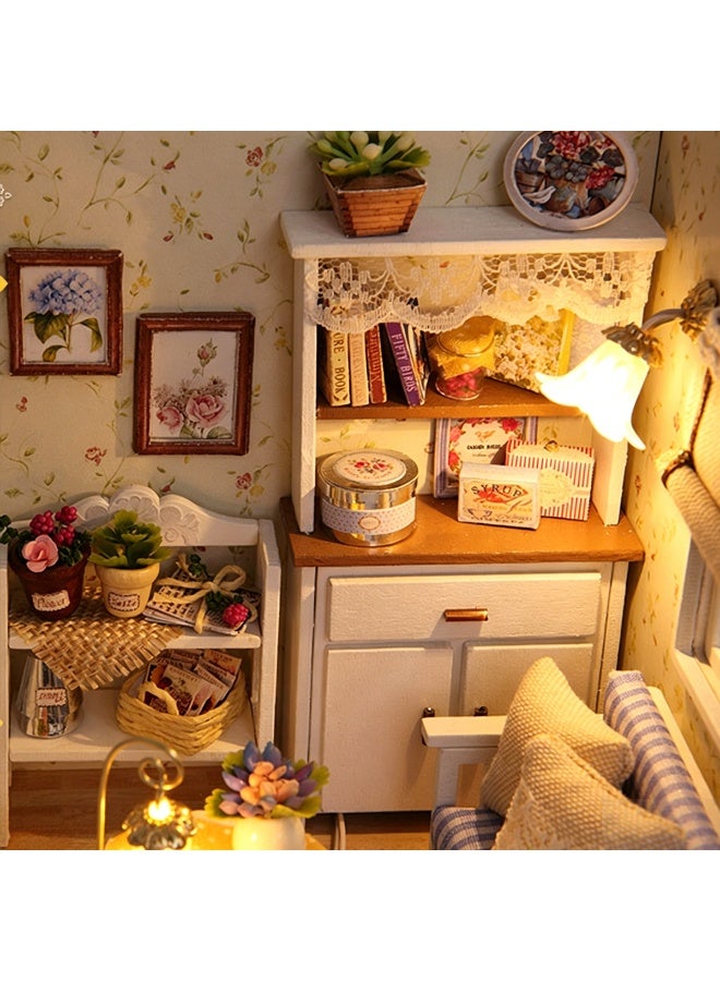 DIY Loft Mini 3D Wooden Dollhouse 30x7.5x23.5cm - Image 3