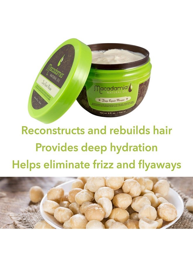 مكاديميا قناع الشعر الطبيعي لإصلاح الشعر بعمق من ماكاداميا، 8 أونصة - Image 4