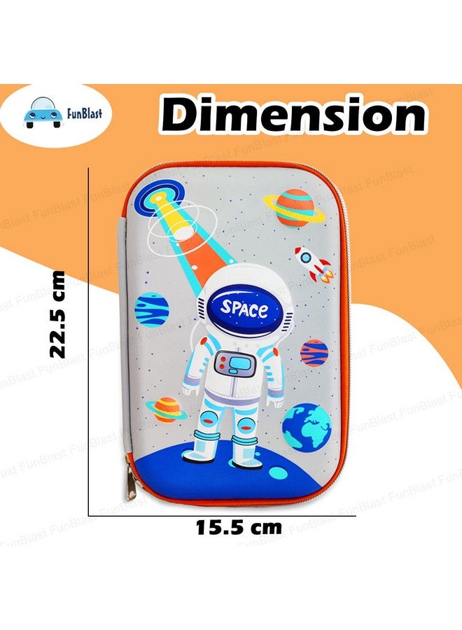 FunBlast Space Pencil Case for Kids, Space Theme Return Gifts for Kids, Pencil Pouch for Kids, Pencil Box for Kids, Pencil case for Boys, Return Gifts for Boys - Space & Astronaut Theme Pouch - Image 2