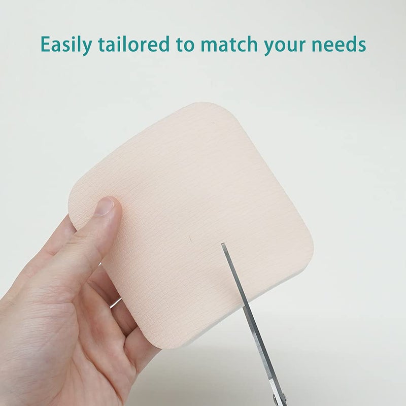 Dimora Foam Dressing, Sterile Non-Adhesive Hydrophilic Pads, Highly Absorbent 4"x4"(10 cm*10 cm) Pack of 10 Square Waterproof Dressing for Wound Care - Image 4