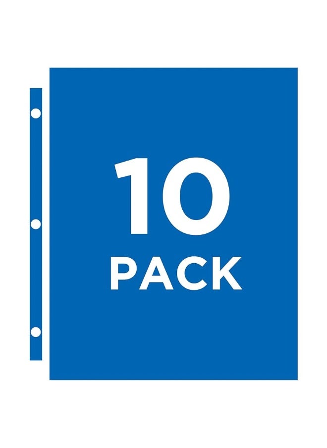 AVERY - Avery 9 Pocket Trading Card Pages for 3 Ring Binder, Pokemon Cards, Pack of 10, Holds 90 Cards Total (76016) - Image 1