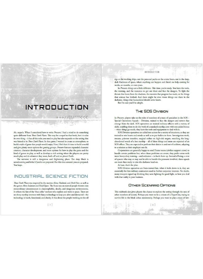 Pressure: Industrial Science Fiction Roleplaying  - Image 3