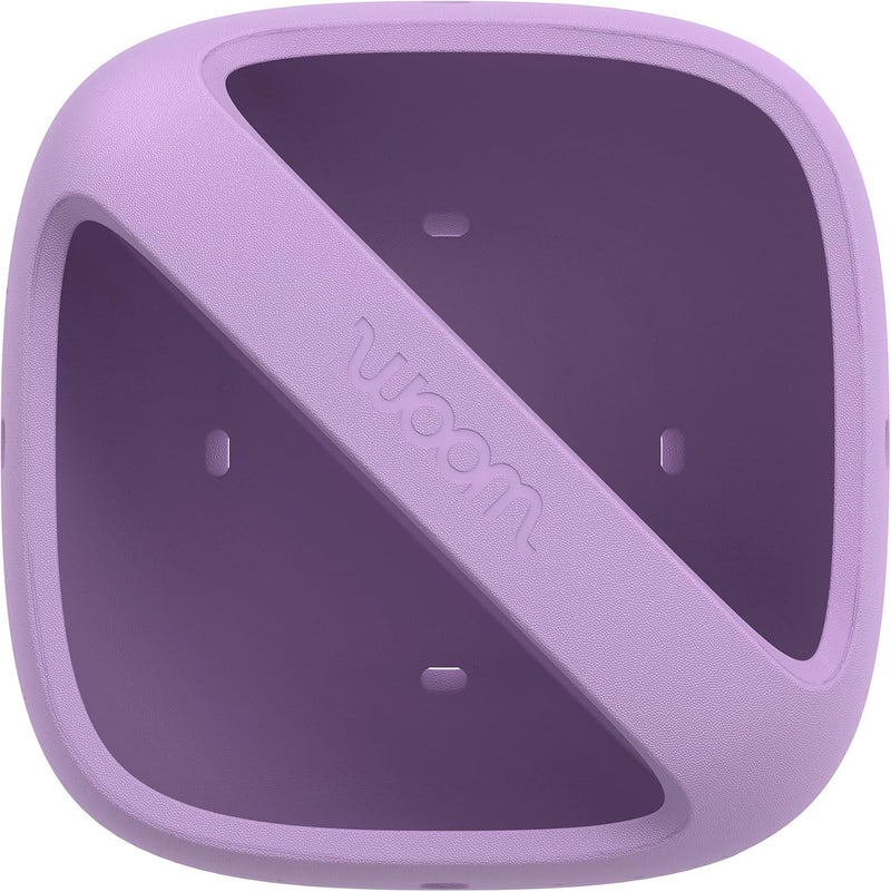 woom POP Kids Bike Basket - Lightweight BPA-Free EVA Front Handlebar Basket for Children’s Bikes - Wild Violet - Image 4