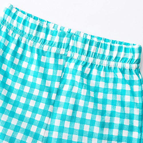 Bumeex Baby Girls Summer Clothes Outfit,Whale Top and Shorts Clothing Set Raspberry 2t - Image 5