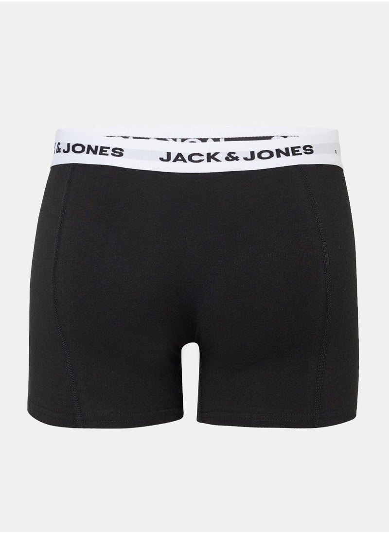JACK & JONES - Logo Basic Trunks (Pack of 3) - Image 1