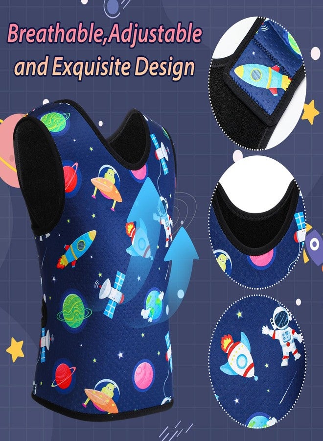 Janmercy Compression Vest for Kids Boys Soft Breathable Compression Vest Girls Cute Comfort for Back to School Children(Outer Space,Small) - Image 4