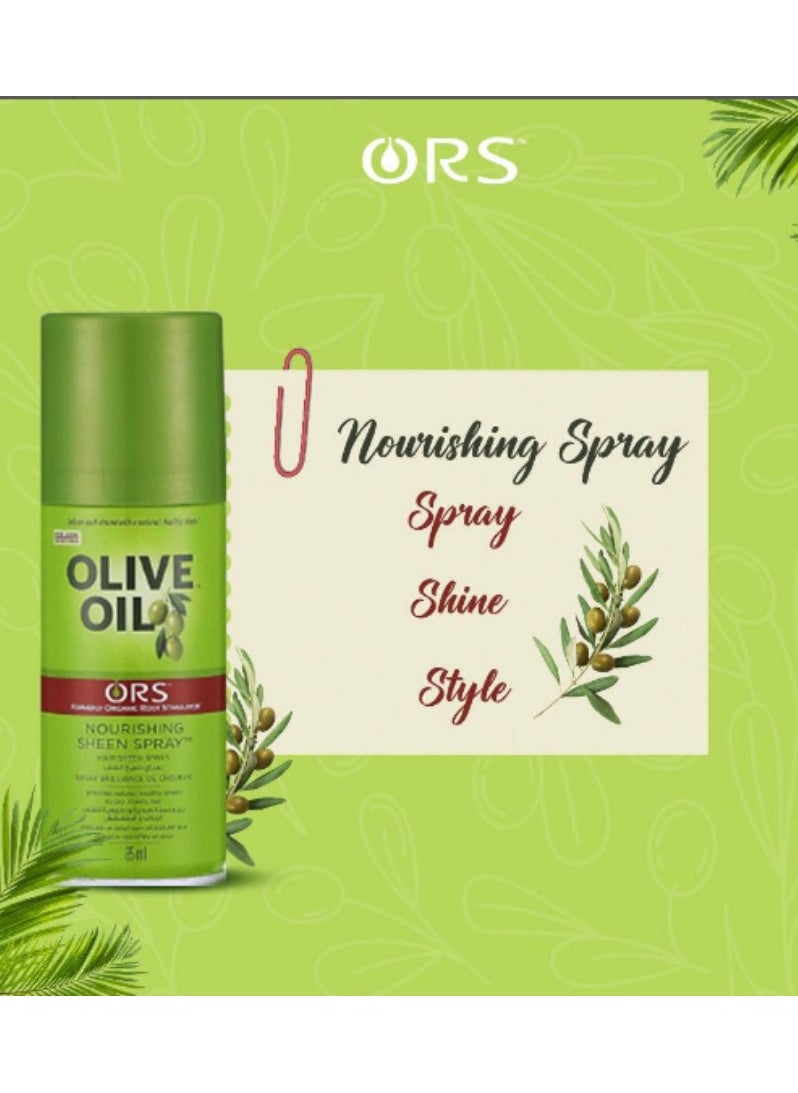 ORS ORS Olive Oil Nourishing Hair Sheen Spray 85 ML  - Image 4