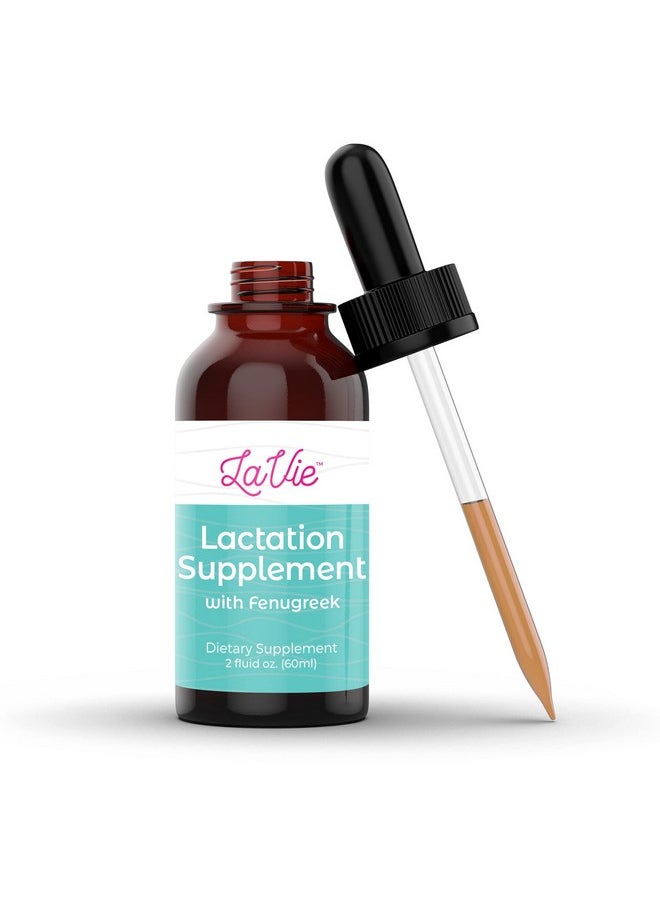 Lavie - Lactation Supplement 2 Oz. Tincture Breastfeeding Support For Healthy Milk Supply And Quality Production Organic Fenugreek And Goat Rue Improve Milk Flow Herbal Remedy - Image 1