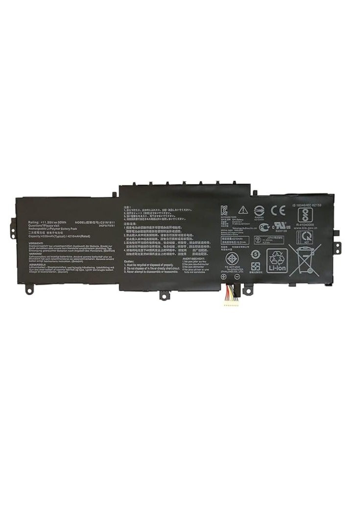 Terabyte Replacement C31N1811 Laptop Battery for 13 14 UX433 UX433F UX433FA U433FN UX433FN UX433FL BX433FN RX433FN U4300 U4300F U4300FA U4300FN UX433FA-A6018T UX433FN-2B 3B Series 11.55V 50Wh - Image 2