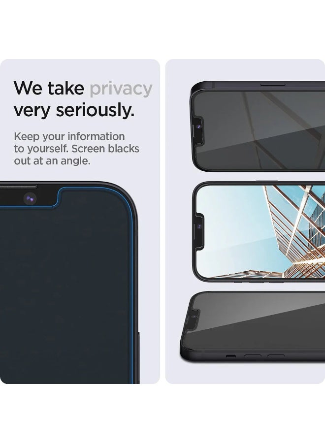 فيند واقي شاشة زجاجي مقوى من Fend Privacy لحماية شاشة هاتف iPhone 13 Pro Max - Image 4