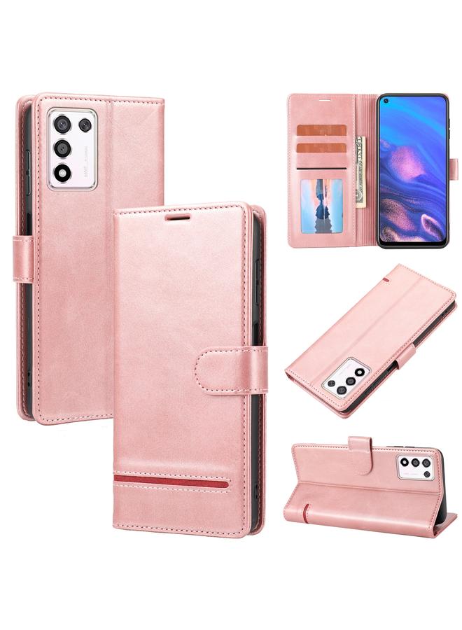 اس-توب جراب هاتف OPPO K9S الكلاسيكي المصنوع من الجلد القابل للطي - Image 1