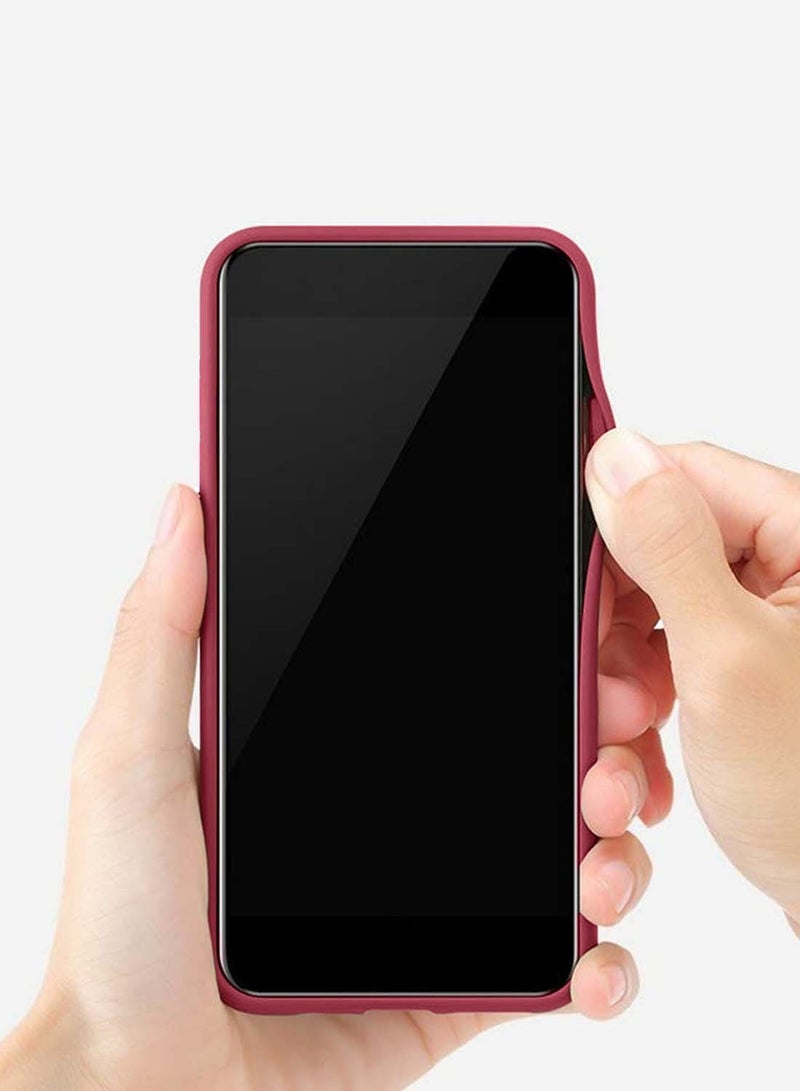 Wtech Motorola Moto G75 5G 2024 Hybrid Silicone with Translucent Back Protective Lens Shield Case Cover - Fuchsia Rose - Image 2