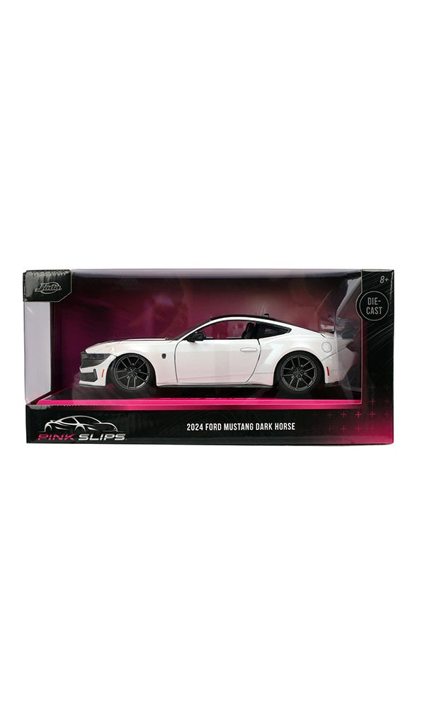 JADA Pink Slips 1:24 - 2024 Ford Mustang, Die-Cast Car with Base, Toys for Kids and Adults - Image 4