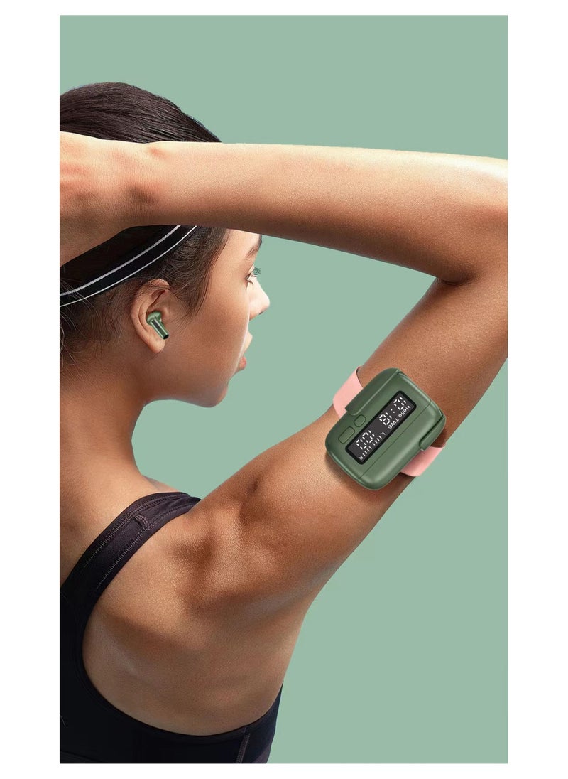 Generic - 2024 New Portable Wireless Bluetooth Earphones BB Machine Unique Retro Personalized Trendy Digital Clock - Image 1