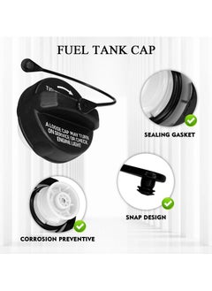 SYOSI SYOSI 10591D Locking Fuel Gas Cap For Diesel Trucks Fuel Tank Fit for Chevrolet Dodge Ford GMC Etc Car Fuel Cap  - Image 3
